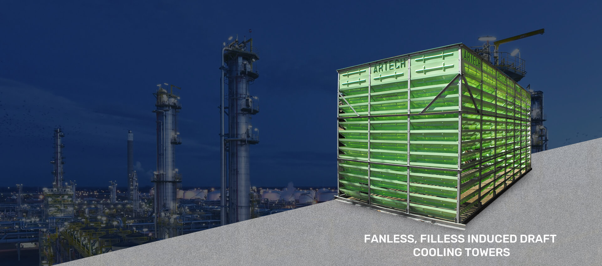 FANLESS COOLING TOWER